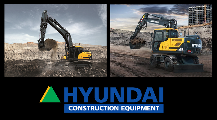Pelles Hyundai pour professionnels de construction, qualité, performance, gamme complète, contactez-nous pour un diagnostic gratuit