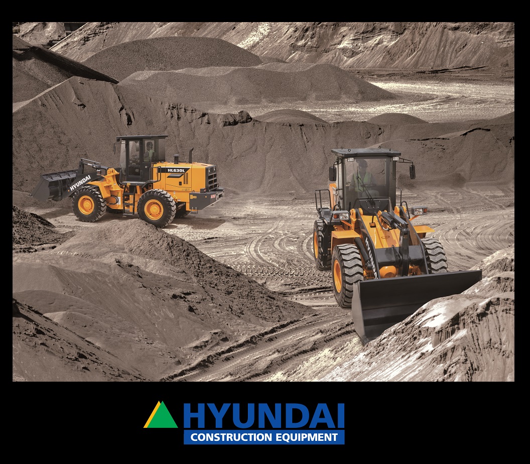 Modèles variés de chargeuses Hyundai pour tous les chantiers.